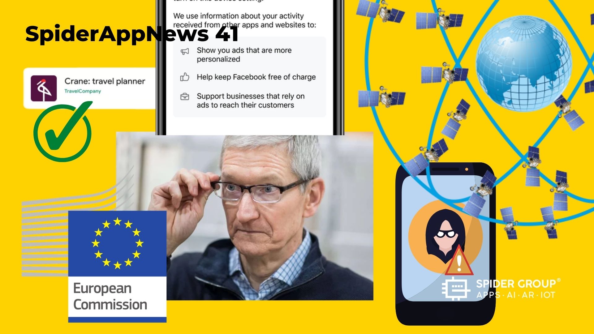 SpiderAppNews 41: ЕС объяснил неправоту Apple, МВД займётся обзвонами, новое поколение ГЛОНАСС